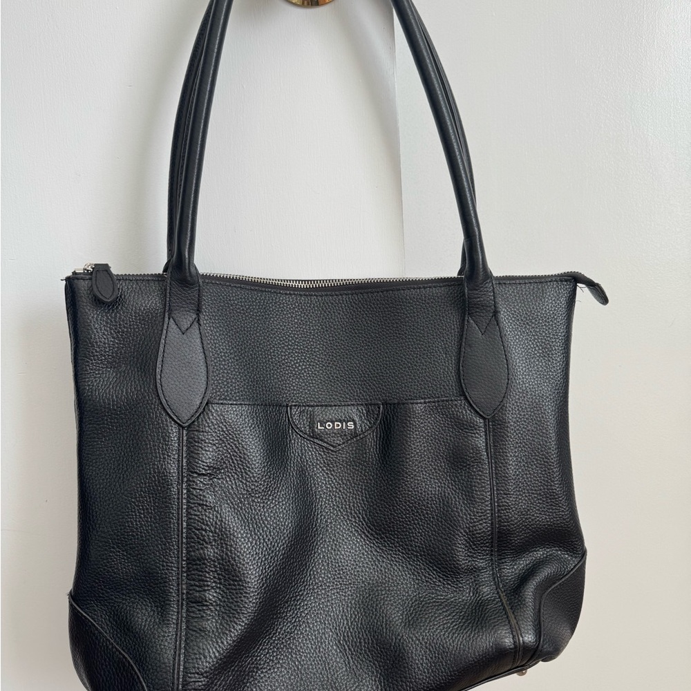 Lodis Classic Black Tote Bag